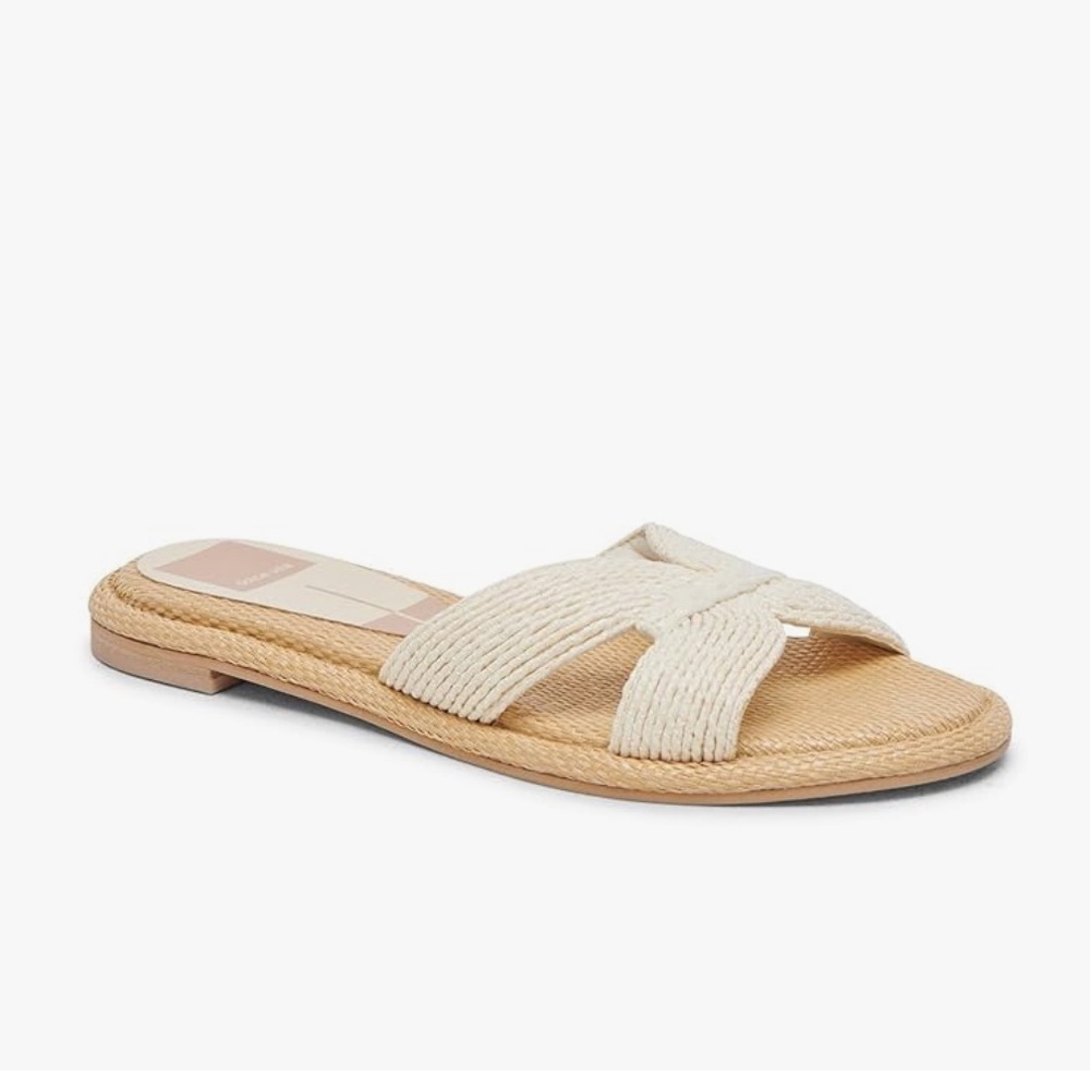 Dolce Vita Woven Slide Sandals